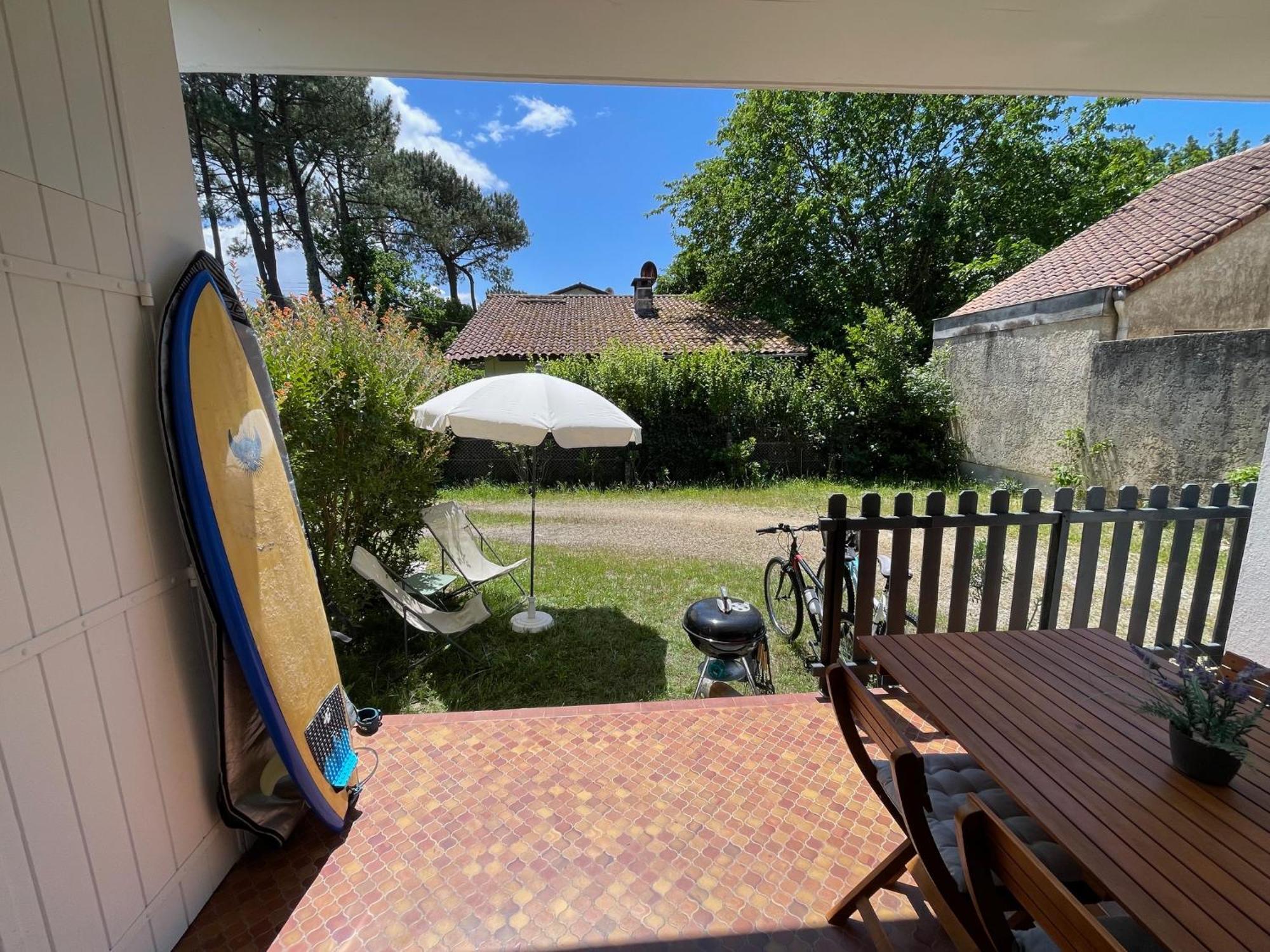Appartement Avec Chambre, Terrasse Et Jardinet Proche Plage, Foret Pins, Piste Cyclable, Lac Mimizan-Plage Exteriér fotografie