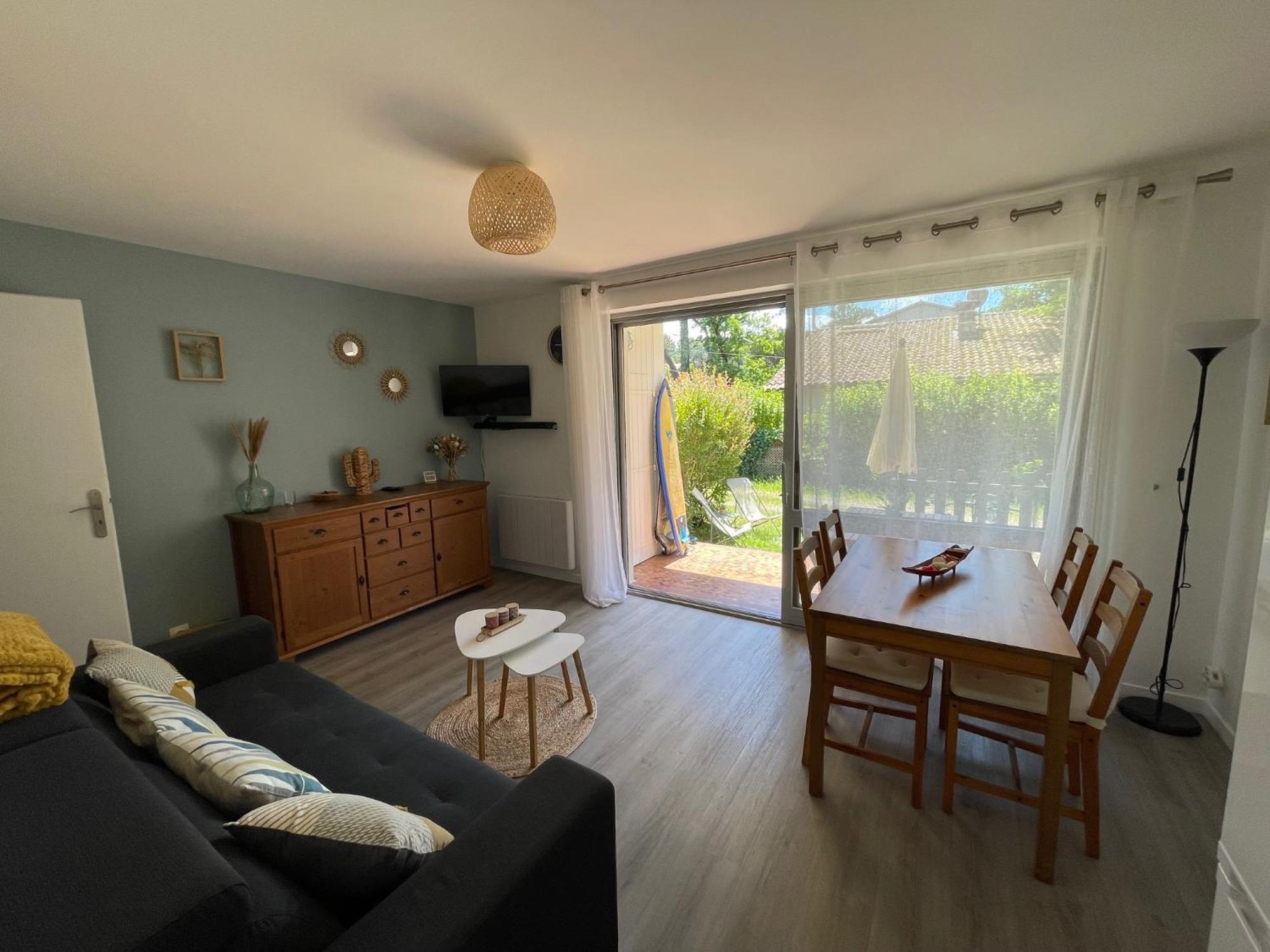 Appartement Avec Chambre, Terrasse Et Jardinet Proche Plage, Foret Pins, Piste Cyclable, Lac Mimizan-Plage Exteriér fotografie