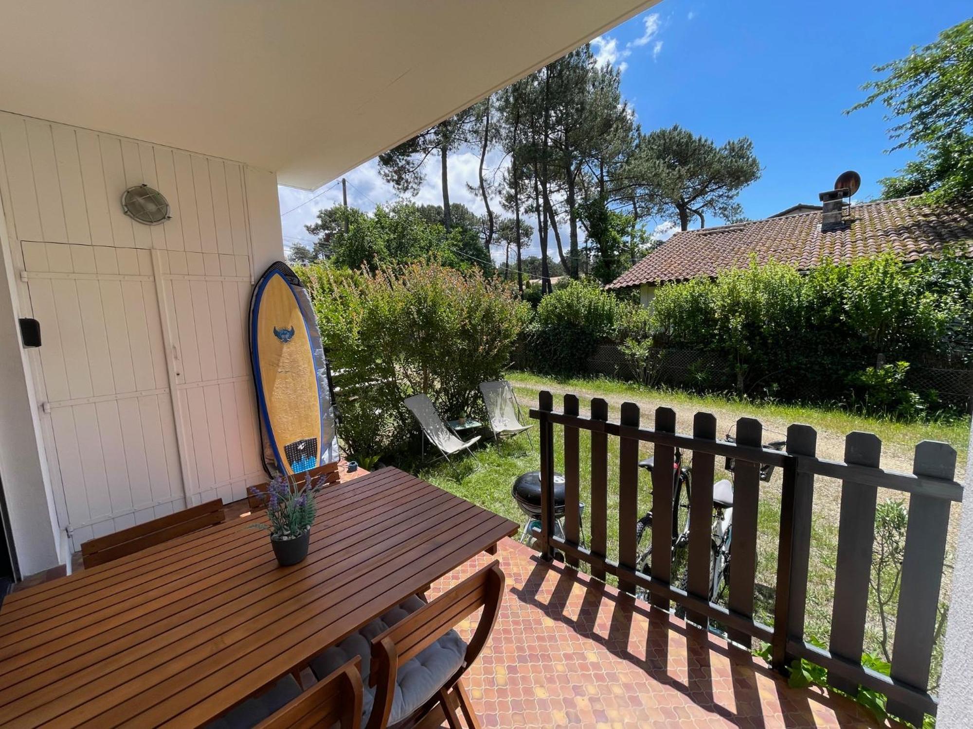 Appartement Avec Chambre, Terrasse Et Jardinet Proche Plage, Foret Pins, Piste Cyclable, Lac Mimizan-Plage Exteriér fotografie