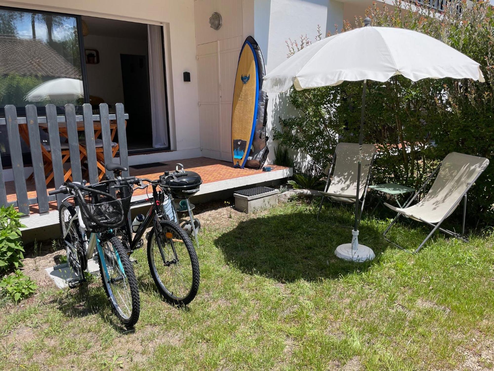 Appartement Avec Chambre, Terrasse Et Jardinet Proche Plage, Foret Pins, Piste Cyclable, Lac Mimizan-Plage Exteriér fotografie